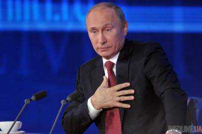 Во время пресс-конференции В.Путина задержали около 20 журналистов