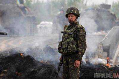 Лысенко: За прошедшие сутки в зоне АТО погиб один украинский военный