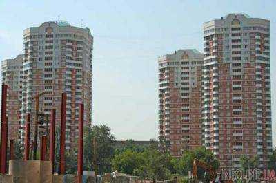 В Киеве цены на квартиры за год снизились почти на 37% в долларовом эквиваленте