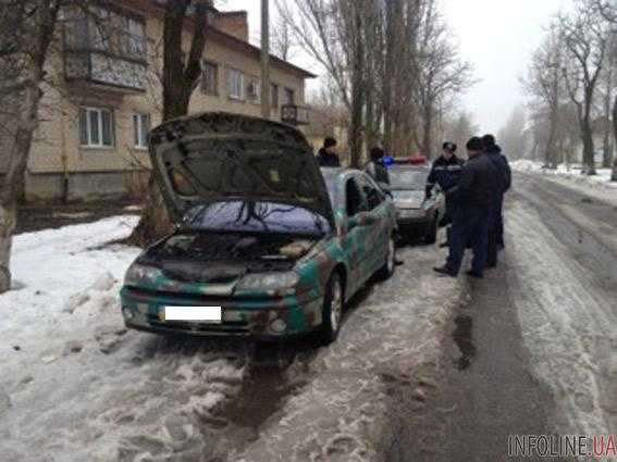 В Очакове сотрудники ГАИ остановили автомобиль с оружием (ФОТО)