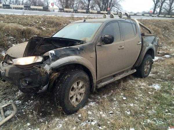 Советник Президента Украины Юрий Бирюков попал в автомобильную аварию (ФОТО)