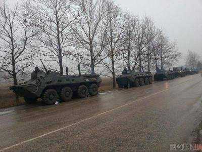 На Луганщине замечено большое скопление российской военной техники - "Днепр-1"