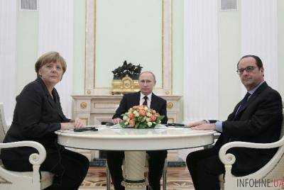 А.Меркель и Ф.Олланд во время переговоров с В.Путиным действовали и от имени ЕС - М.Шульц
