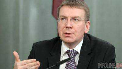 Глава МИД Латвии заявил о возможных поставках оружия в Украину
