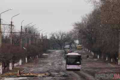 В течение суток террористы не вели огонь по жилым кварталам Дебальцево