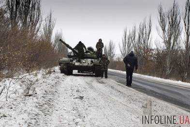 В Песках боевики из минометов обстреливают позиции украинских военных