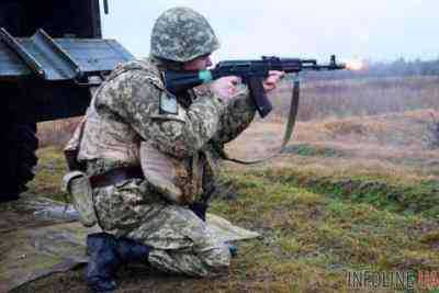 В бою под Широкино погиб один  украинский военный - штаб обороны