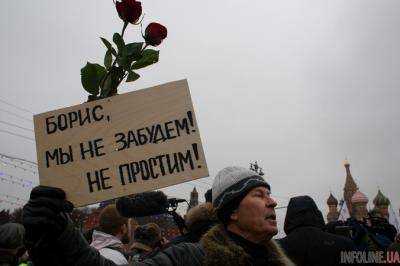 Марш памяти Б.Немцова: видео с высоты птичьего полета