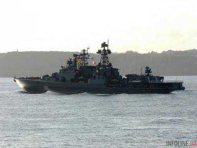 Корабль ВМС РФ открыл стрельбу в Баренцевом море