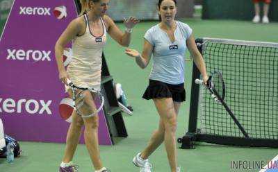 Украинские теннисистки Ю.Бейгельзимер и О.Савчук вышли в полуфинал парных соревнований на турнире WTA