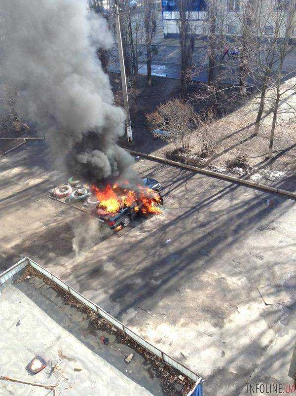 Еще один взрыв в Харькове: взорвался автомобиль