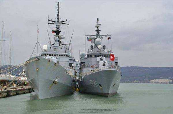 В Черном море начались военно-морские учения флотов стран-членов НАТО. Фото