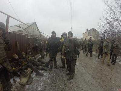 Полк "Азов": Боевики обстреляли свои позиции в районе Саханки