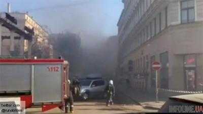 В Риге загорелся цирк: идет эвакуация животных
