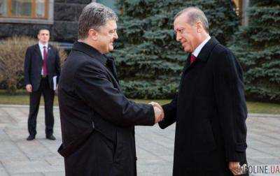 Порошенко: Турция выделит Украине 50 млн долл. кредита