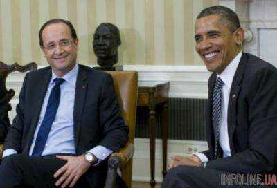 Обама и Олланд обсудили события, происходящие в Украине