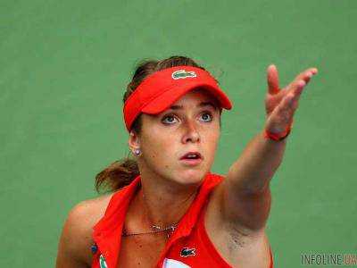 В рейтинге WTA украинская теннисистка Элина Свитолина потеряла две ступени