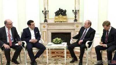 Путин призвал Грецию к участию в в проекте газопровода "Турецкий поток"