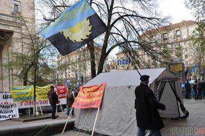 Шахтеры завершили митинг под стенами Минэнергоугля