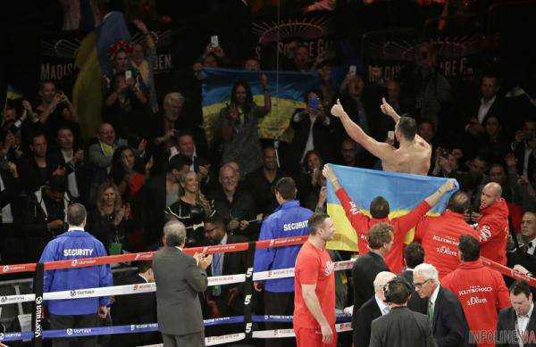 Владимир Кличко в 12-раундовом поединке победил американца Брайанта Дженнингса. Фото