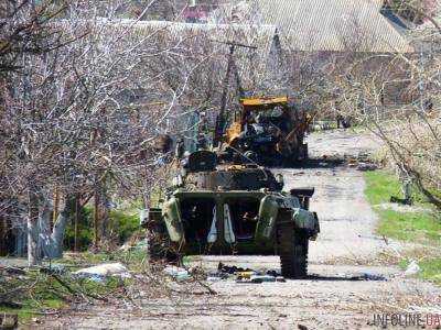 "Азов": В Широкино продолжается бой