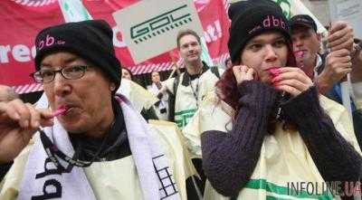 Немецкие железнодорожники проведут шестидневную забастовку