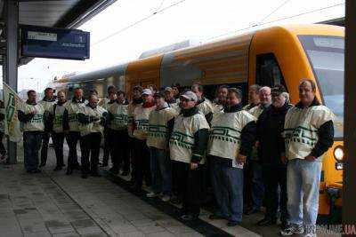 Немецкие машинисты начали масштабную семидневную забастовку