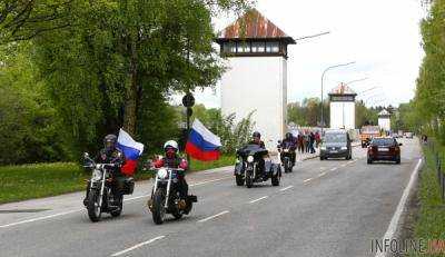 В Германии полиция задержала 35 российских байкеров