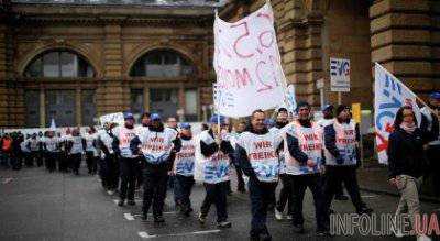 В Германии железнодорожники пообещали сегодня прекратить забастовку