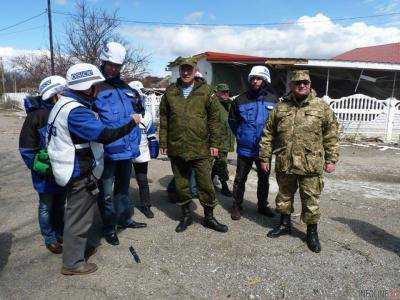 Боевики не пропустили наблюдателей ОБСЕ на территорию Донбасса