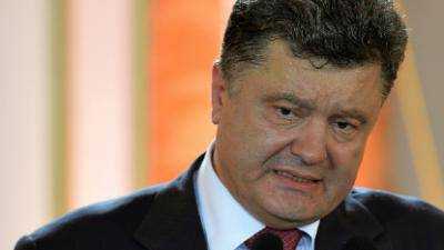Президент Украины Петр Порошенко выразил соболезнования Джо Байдену в связи со смертью сына