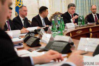Порошенко провел заседание Национального совета реформ