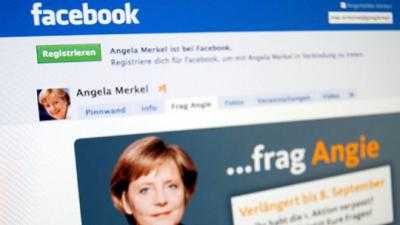 Канцлер Германии Ангела Меркель сравнила Facebook с "хорошей стиральной машиной"