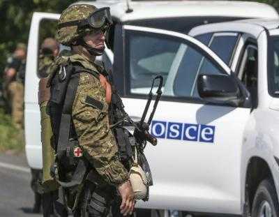 АТО: Боевики обстреляли наблюдателей ОБСЕ