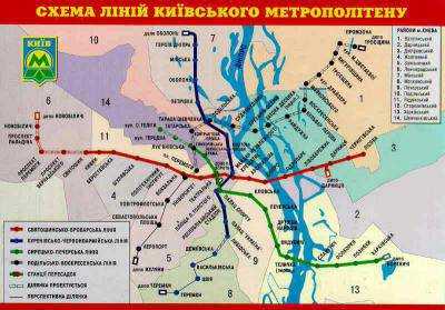 В столичном метро презентовали новую схему линий