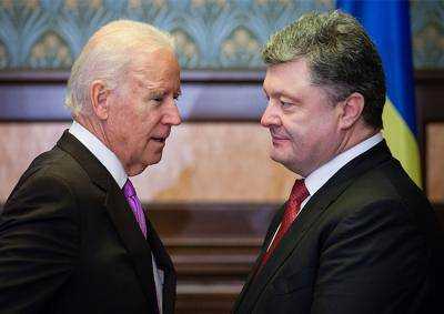 П.Порошенко и Дж.Байден обсудили возможности дальнейшей макрофинансовой поддержки Украины