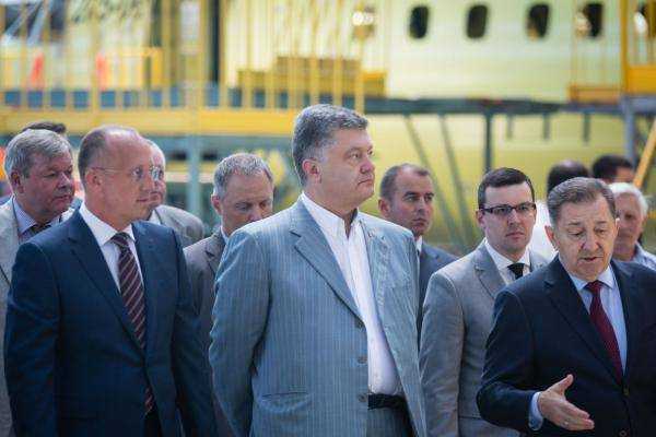 Президент Украины посетил Госпредприятие "Антонов".ФОТО