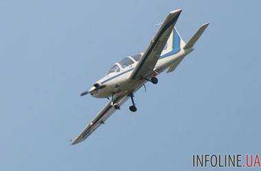 В России загорелся легкомоторный самолет