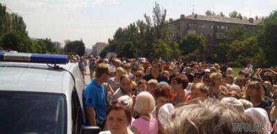 В Донецке стихийный митинг: у митингующих нет единых требований