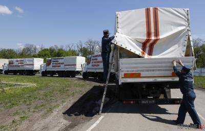 В "ДНР" приехала очередная "гуманитарная колонна" из РФ