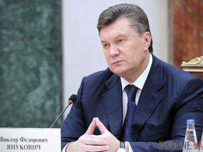 Янукович поблагодарил Путина за спасенную жизнь
