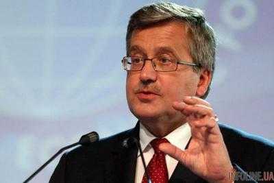 Президент Польши Бронислав Коморовский 2 июля посетит Львов