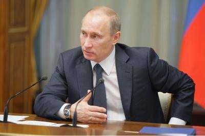 Президент России В.Путин считает: инициаторы санкций против России виновны в украинском конфликте