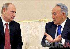 В.Путин и Н.Назарбаев обсудили ситуацию в Украине и итоги греческого референдума