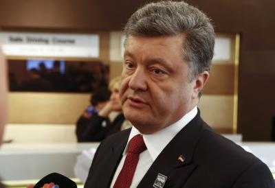 Президент Украины П.Порошенко: первым приоритетом остается безотлагательное освобождение всех заложников