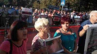 В Донецке протестовали против "молчания и слепоты" СММ ОБСЕ