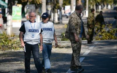 Наблюдатели ОБСЕ не намерены уезжать из Донецка