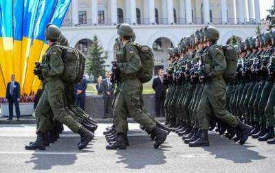 В Киеве прошла репетиция военного Марша ко Дню Независимости