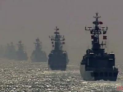 Китай и Россия начали совместные военные учения