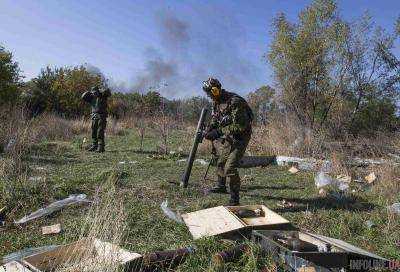 В Луганской области зафиксировано снижение количества обстрелов боевиков